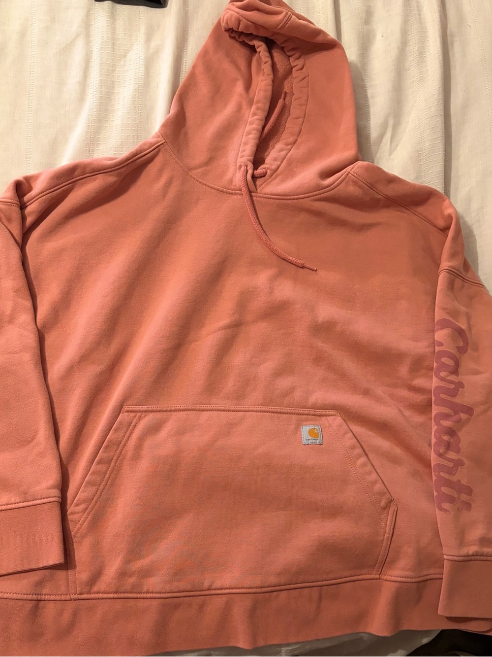 Carhartt Women’s Rose/Pink Hoodie Sweatshirt
